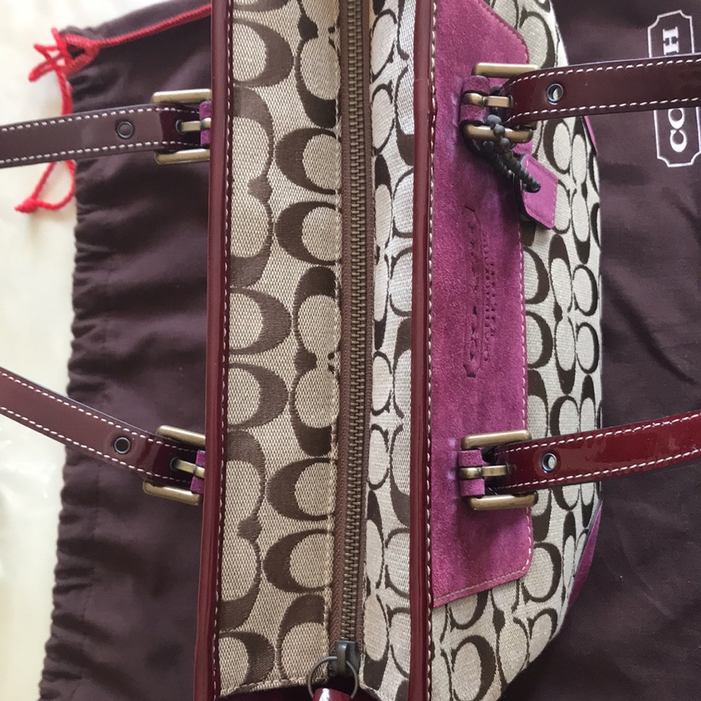 Coach bag with protective bag - Picture 3 of 11
